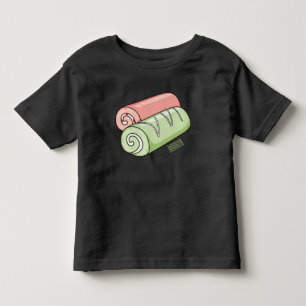 Swiss roll / roll cake cartoon illustration toddler T-Shirt