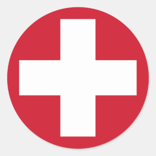 Swiss Roundel Sticker