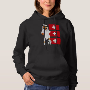 Swiss Sheik Flag Soccer Switzerland Hoodie