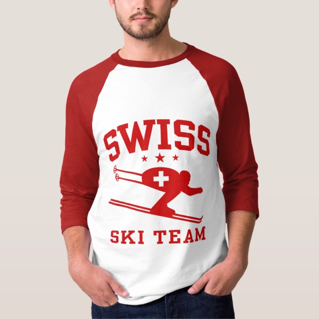 Swiss Ski Team T-Shirt (Front)