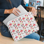 Swiss Souvenirs Pattern Laptop Sleeve<br><div class="desc">Introducing our Swiss Souvenirs Pattern iPad Cover. A stylish and practical accessory that will protect your iPad while showcasing your love for Switzerland! The sleeve features colourful illustrations pattern inspired by Swiss icons, such as the Matterhorn, Swiss map, Lucerne Chapel Bridge, Swiss Army Knife, and the traditional Swiss cow. Contact...</div>