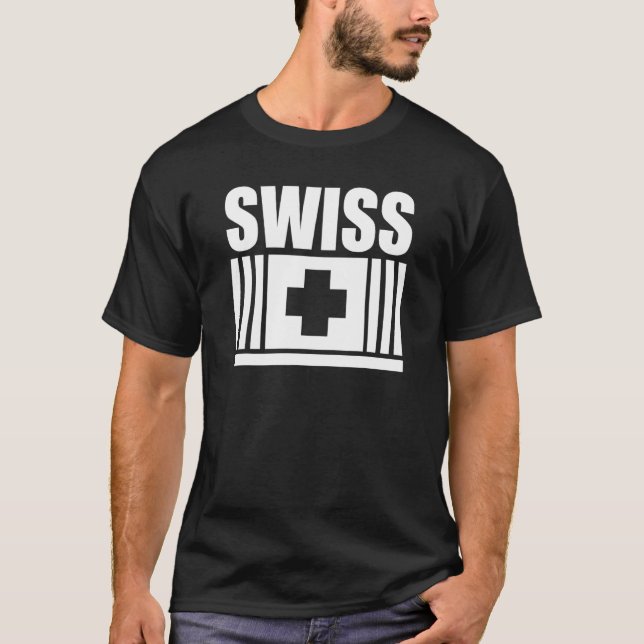 Swiss   Switzerland T-Shirt (Front)