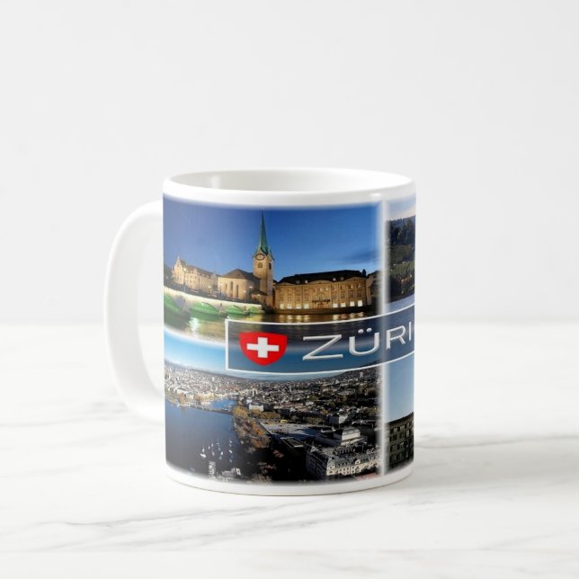 Swiss - Switzerland - Zurich  - Coffee Mug (Front Left)