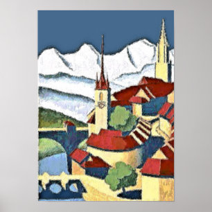 Swiss Town Poster