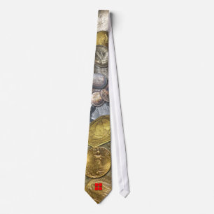SwissCoinCollageTie1 Tie