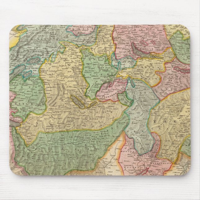 Swisserland, Mt Blanc Mouse Mat (Front)