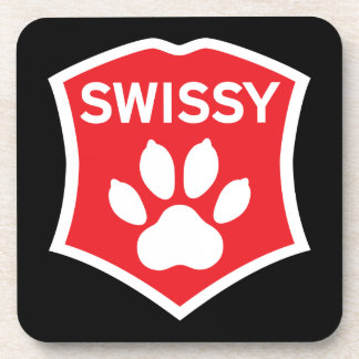 SWISSY coasters. Set of 6. Coaster