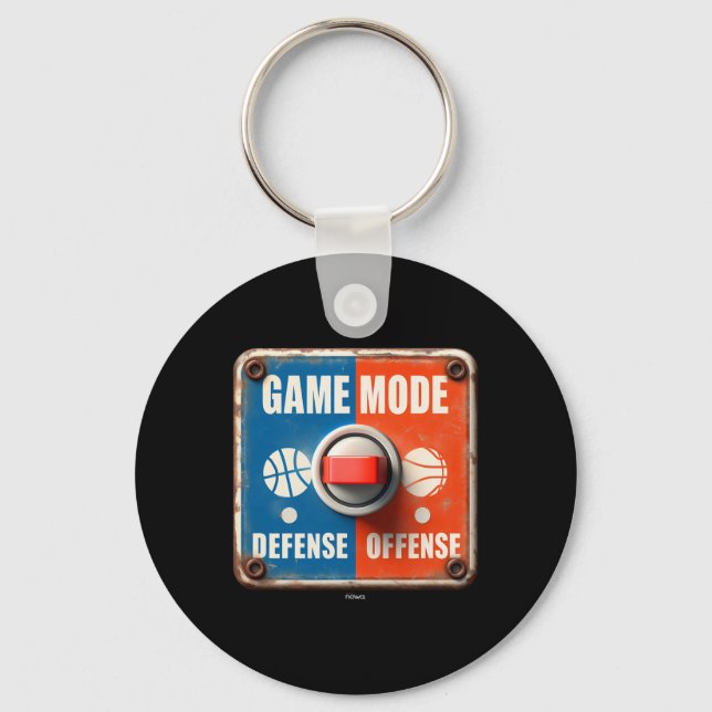 Switch Between Offense And Defense - Ller Mode Sig Key Ring (Front)