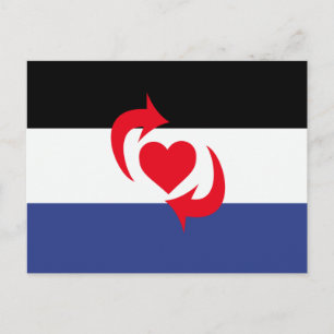 Switch Pride Flag Postcard