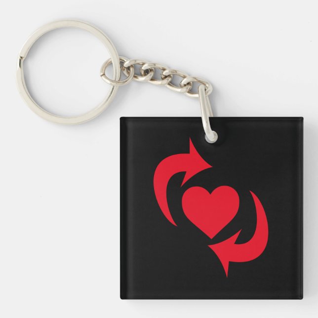 Switch Pride Key Ring (Front)