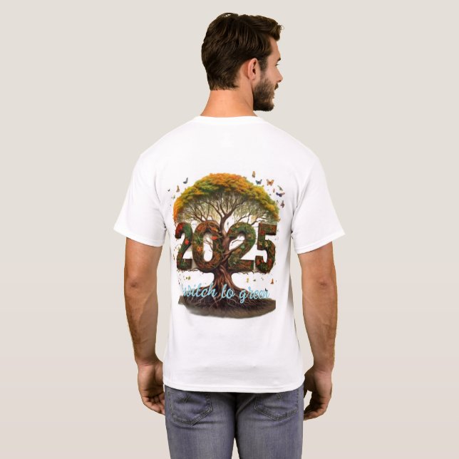 Switch to Green T-shirt. T-Shirt (Back Full)