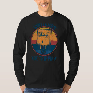 Switches Be Trippin Vintage Electrician Fuse Box T-Shirt