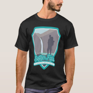 Switzer Falls via Gabrielino Trail Angeles Nation T-Shirt
