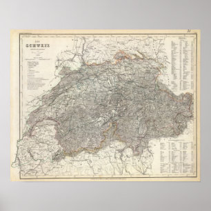 Switzerland 10 poster