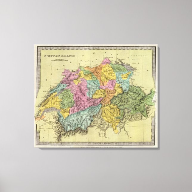 Switzerland 14 canvas print (Front)