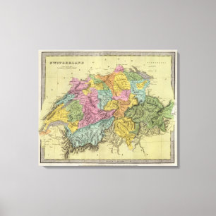 Switzerland 14 canvas print