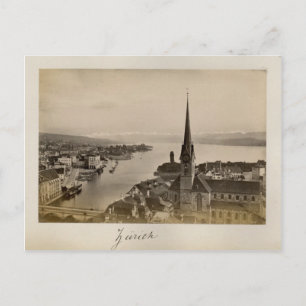 Switzerland 1908, Zurich Postcard