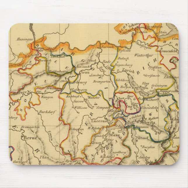 Switzerland 19 mouse mat (Front)