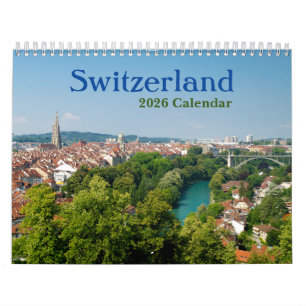 Switzerland 2026 Calendar