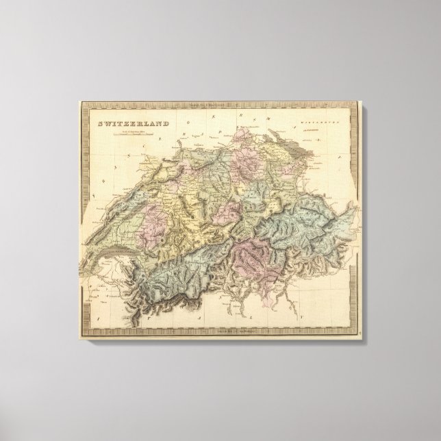 Switzerland 20 canvas print (Front)