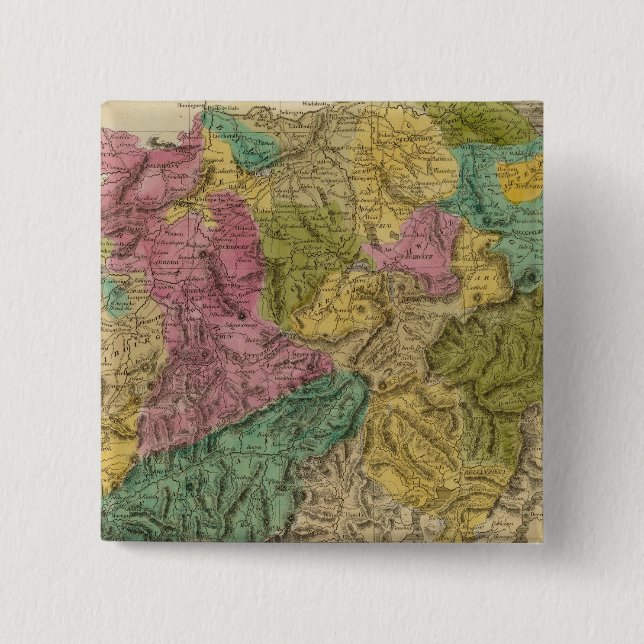 Switzerland 22 15 cm square badge (Front)