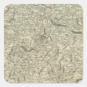 Switzerland 24 square sticker