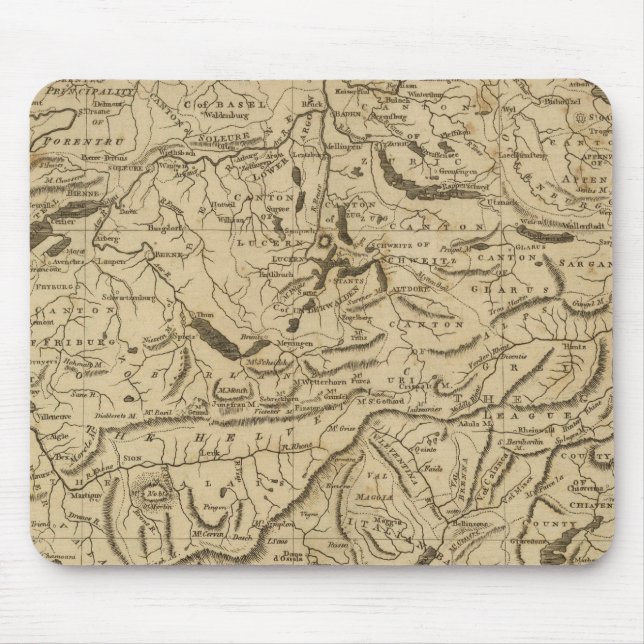 Switzerland 2 mouse mat (Front)