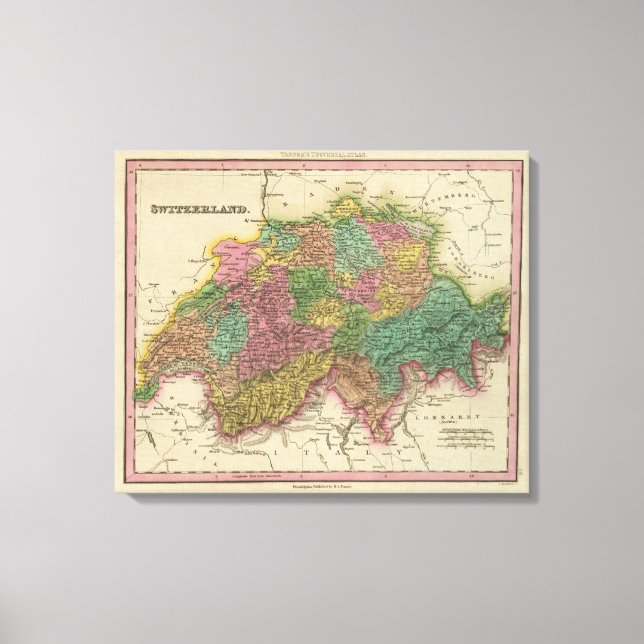 Switzerland 3 canvas print (Front)