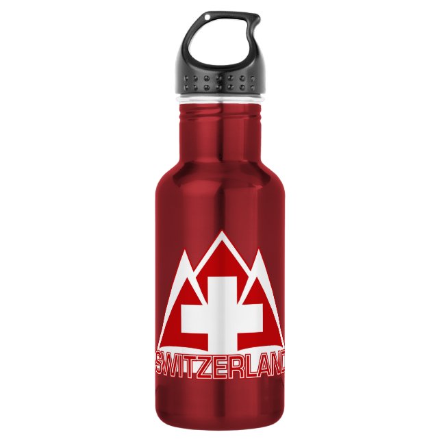 SWITZERLAND 532 ML WATER BOTTLE (Front)