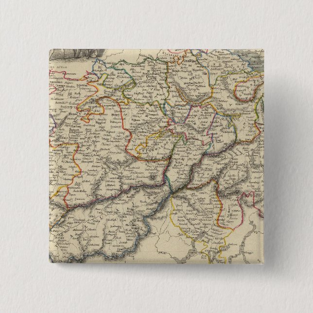 Switzerland 5 15 cm square badge (Front)