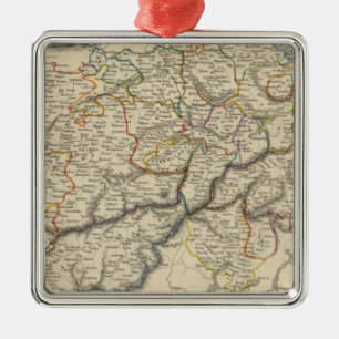 Switzerland 5 metal tree decoration
