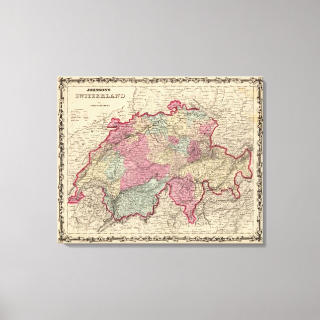 Switzerland 7 canvas print (Front)