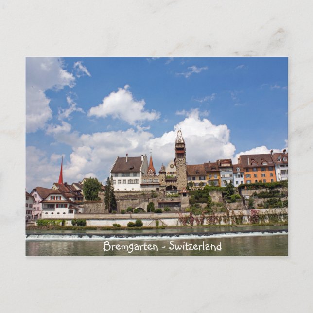 Switzerland Bremgarten Photography Postcard (Front)