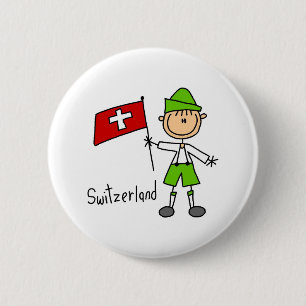 Switzerland Button