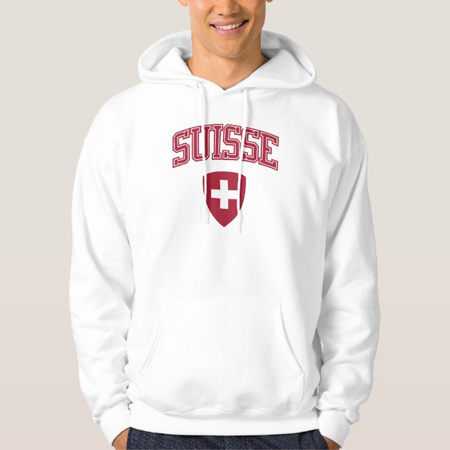 Switzerland + Coat of Arms Hoodie (Front)