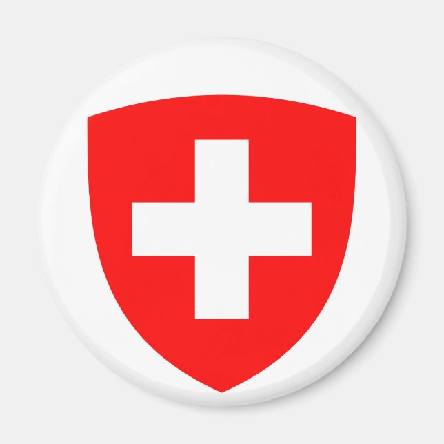 Switzerland Coat of Arms Magnet (Front)