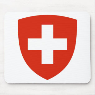 Switzerland Coat of Arms Mouse Mat