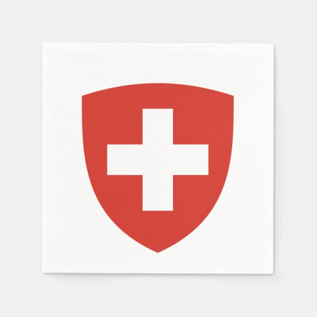 Switzerland Coat of arms Napkin (Front)