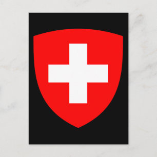 Switzerland Coat of Arms Postcard