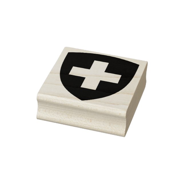 Switzerland Coat of Arms Rubber Stamp (Stamp)