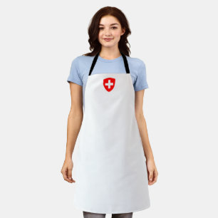 Switzerland country coat arms symbol emblem swiss apron
