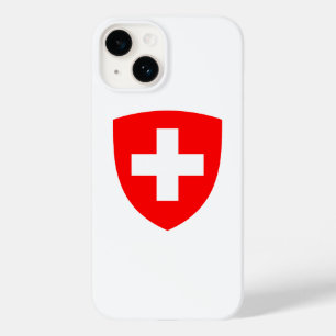 Switzerland country coat arms symbol emblem swiss  Case-Mate iPhone 14 case