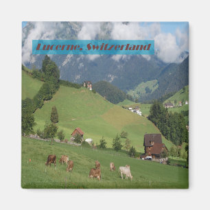 Switzerland Countryside Magnet