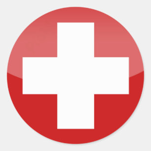 switzerland cross sticker