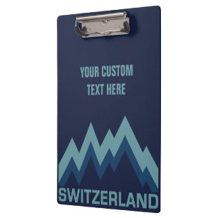 SWITZERLAND custom clipboard