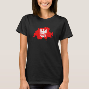 Switzerland Eagle Swiss Flag Europe T-Shirt