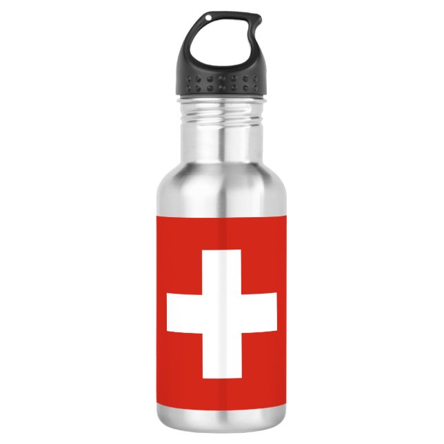Switzerland Flag 710 Ml Water Bottle (Front)