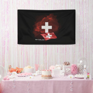 Switzerland flag banner