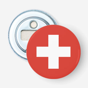 Switzerland Flag Bottle Opener