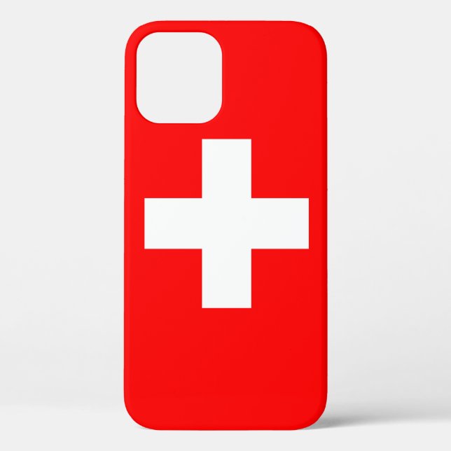 Switzerland Flag Case-Mate iPhone Case (Back)